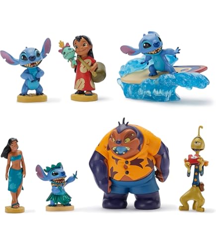 Amazon.co.jp: Disney Lilo & Stitch Collectible Stitch Figure Set