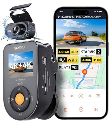 Amazon.co.jp: VANTRUE ドライブレコーダー X4S 専用リアカメラ 1080P