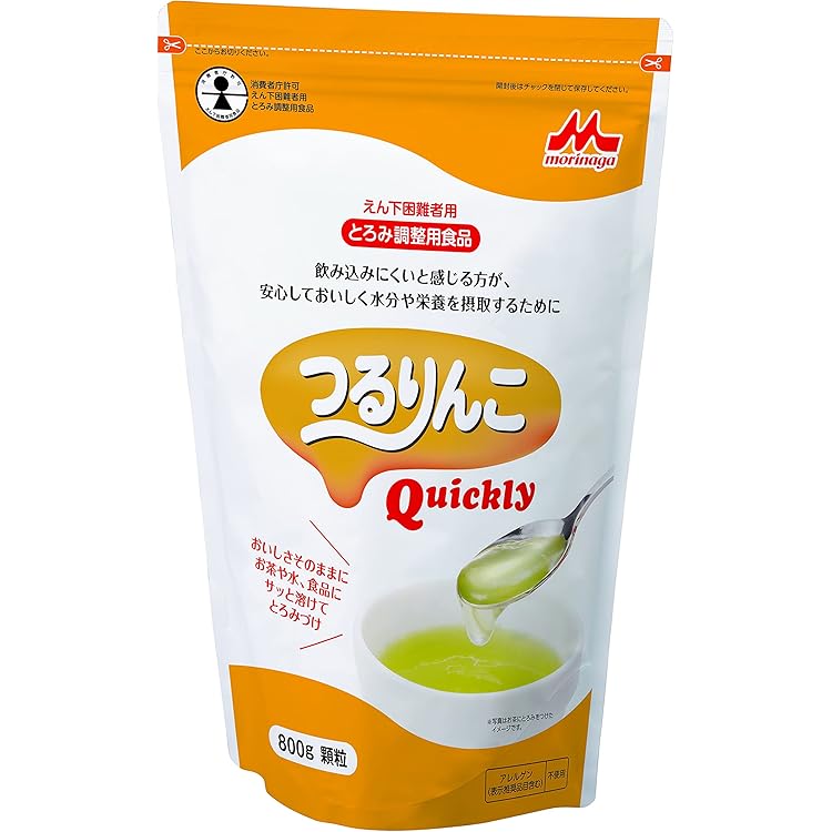 Amazon.co.jp: つるりんこ Quickly 800g 2袋セット【とろみ調整食品