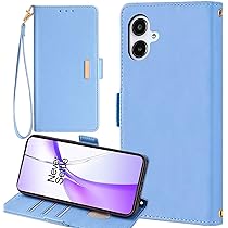 Samsung Galaxy A25 5G 青 ケース付き Amazon.co.jp: PUレザー手帳型ケース 対応Samsung Galaxy A25 5G 162MM