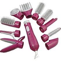 Amazon | Fenteer 10個のブラシアタッチメント付き熱風
