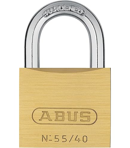 Amazon | ABUS 80TI/50 KD C Titalium 2 Padlock with 5/16