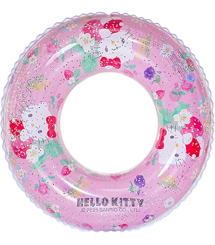 Amazon | ハローキティ 55cmうきわ 187416 | 浮き輪 | おもちゃ