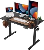 Amazon | YIHAYO 昇降デスク 高さ70-115cm 幅100cm 奥行き60cm 電動