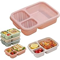 Amazon｜ポータブル弁当箱 フードランチボックス 仕切り付き
