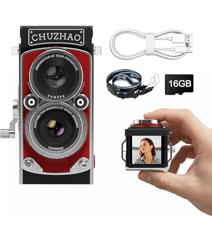 Amazon | Rollei MiniDigi 2眼タイプデジタルカメラ | コンパクト 通販