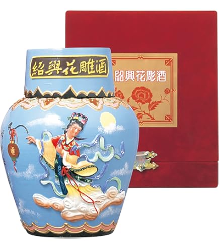 Amazon.co.jp: 唐宋紹禮 幻し 30年熟成 紹興酒 青壺花彫 500mlX 1