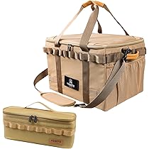 キャンプギアセット Amazon | YOGOTO キャンプ 収納ボックス ソフトコンテナ ギア