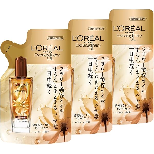 Amazon | ロレアル ミシックオイル A 100mL ×3本 セット | L'ORÉAL