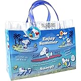Amazon Co Jp スヌーピー プールバッグ 2ルーム クリア サマーバッグ 19ss ピーナッツ ファッション