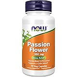 海外直送品 Now Foods Passion Flower Extract, 90 Vcaps