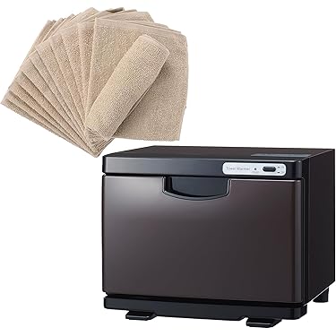 未開封｜タオルウォーマー ブラウン 18L タオルスチーマー タオル おしぼり タオルウォーマー 18L ホワイト 高さ35.5×幅45×奥行26cm おしぼり