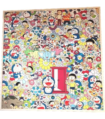 ドラえもん わーい！(ポスター作品) 村上隆 zingaro