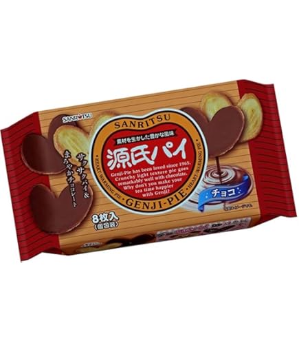 Amazon.co.jp: 三立製菓 源氏パイチョコ包み ギフトBOX 14枚 : 食品