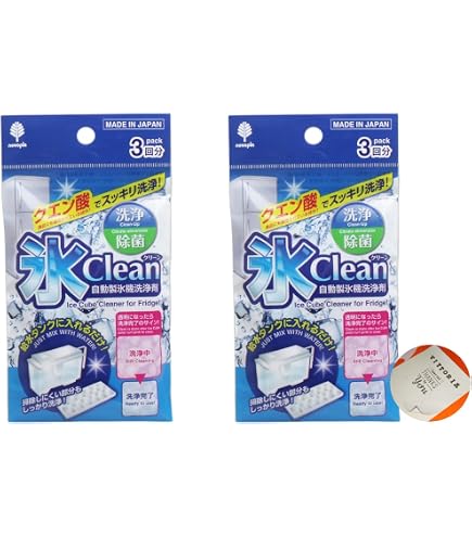 Amazon.co.jp: 氷クリーン自動製氷機洗浄剤 3回分 : 産業・研究開発用品