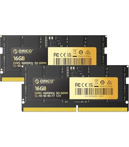 DDR5 SO-DIMM 4800 MT/s 32GB 2枚セット Amazon.co.jp: G.SKILL Ripjaws DDR5 SO-DIMM シリーズ DDR5 RAM