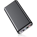 Fun Deal 【32000mAh大容量&超薄型】モバイルバッテリー 大容量 22.5W 急速充電 2台同時充電 最大3A出力 Type-C入出力兼用 LCD液晶残量表示 スマホ携帯充電器 PD20W/SCP22.5W/QC3.0対応 2way蓄電