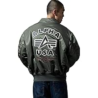 Amazon | [アルファインダストリーズ] アウター MA-1 タイト