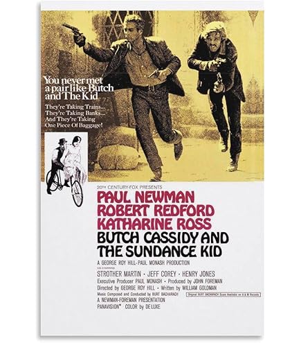 Amazon.co.jp: ポスター A4 パターンA 明日に向かって撃て! (1970