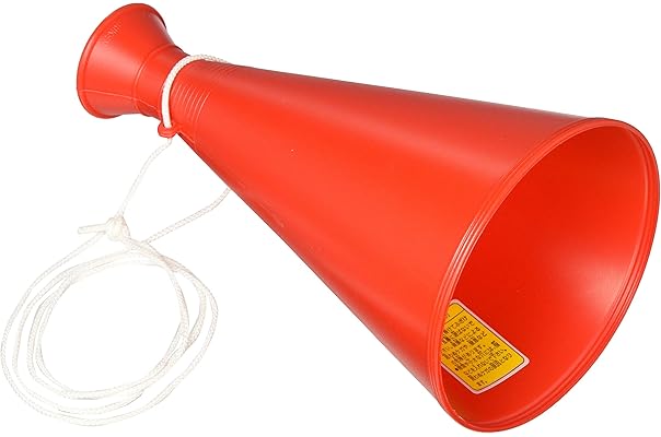 1775円 手数料安い Ohm 小型拡声器 ハンディメガホン大 単1形 6