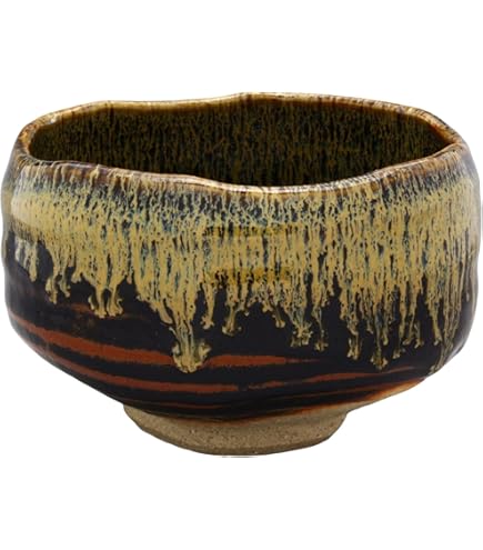 Amazon | 茶道具 抹茶茶碗 粉引 鳥獣戯画茶碗 いちい窯 横井清秀作