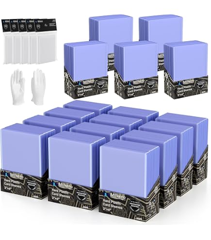 Ultra Pro 3x4 Inch Toploaders - 105 Pack For Trading Card Protection - View #8