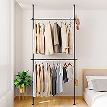 Amazon｜ハンガーラック アンティーク ゴールド アールタイプ