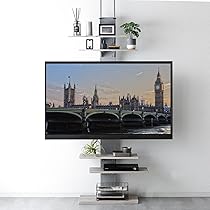 テレビスタンド ハイタイプ 突っ張り 32〜65型対応 Amazon｜テレビスタンド 壁寄せ 32型～65型対応 突っ張り式