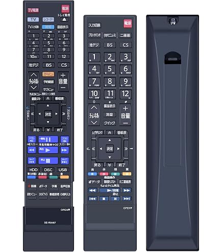 Amazon | ブルーレイレコーダーリモコン SE-R0467 for TOSHIBA 東芝