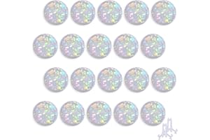 Oaec 缶バッジカバー 57mm対応 24枚入り レーザ 高い透明性 缶バッジ 収納 痛バッグ 痛バ 推しキャラ グッズ 展示スタンド2個付き (57mm用-24枚セット, レーザー砕石)