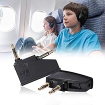 Amazon.co.jp: 飛行機用ヘッドホンアダプター 3.5mmジャック Bose 700
