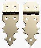 ソリッド真鍮Ornamentalヒンジ