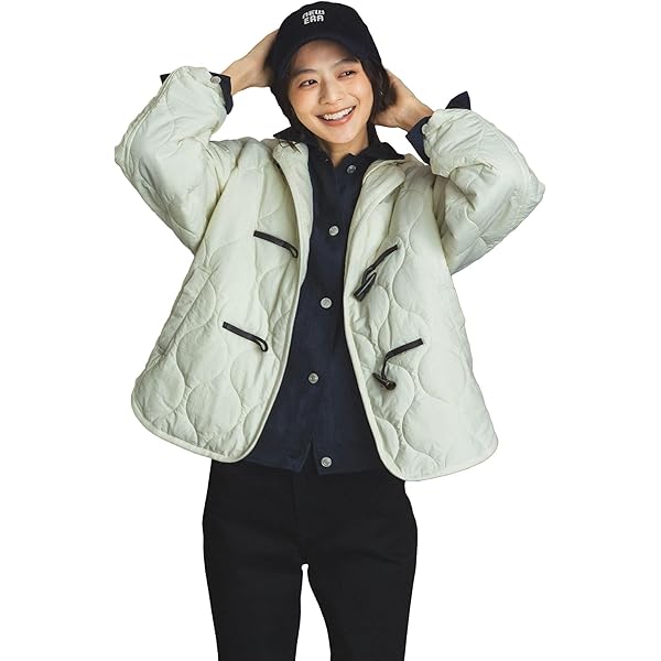 Amazon | [レイビームス] コート ループ シャギー スタンドカラー