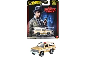 ホットウィール(Hot Wheels) ポップカルチャー 1985 シボレー K5 ブレイザー ミニカー 1:64スケール 3歳から JHW86 | ストレンジャー・シングス・1985 Chevrolet K5 Blazer・ダイキャストカー・Rea
