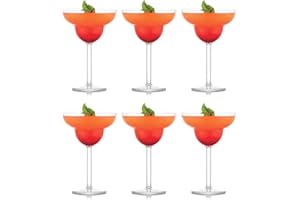 Bodum 11929-10SSA Oktett Durable Margarita Glass, Transparent (4 Pieces)