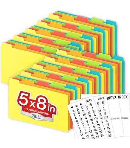 index card binder 5x8 Amazon.com: Vowcarol 5x8 Index Card Holder, 5x8 Index Cards Organizer, Expanding Storage Box : Office Products