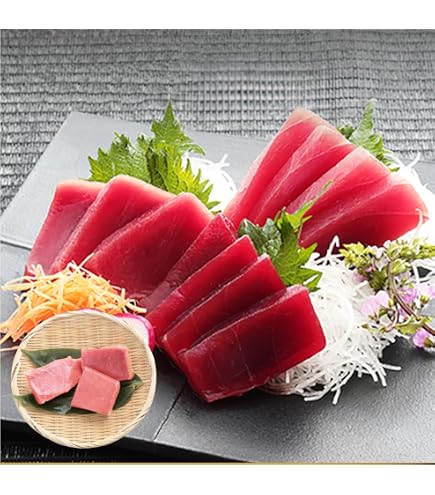 Amazon.co.jp: マグロ刺身 訳あり 赤身 天然南マグロ天身 （てんみ