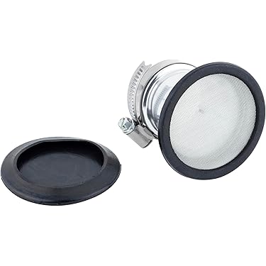 ファンネル40㎜ アルミCNC]エアーファンネル50mm[シルバー]PWKビッグキャブ用