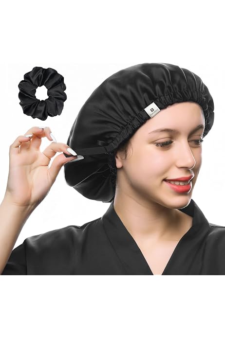Silk Bonnet Sleep Cap 