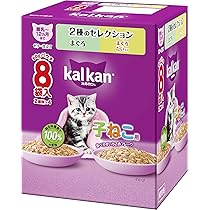 Amazon | カルカン パウチ 子猫用 60g×8袋 お魚ミックス まぐろ