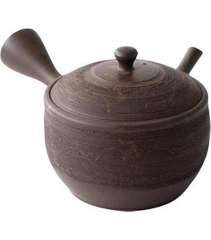 Amazon.co.jp: 常滑焼 玉光窯 急須 朱泥 セラメッシュ 陶製