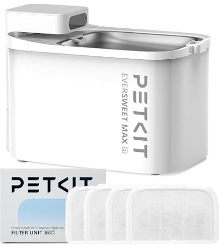 Amazon | 【PETKIT】MAX 給水器 ペット 猫 犬 コードレス 大容量 3L