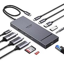 Amazon.co.jp: UGREEN Revodok Pro 12-in-1 トリプル4Kドッキング