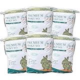 【おまけ牧草付】 牧草市場 USチモシー 2番刈り 牧草 ダブルプレス 3kg (500g×6パック)（プレミアム）（モルモット・うさぎの健康牧草）
