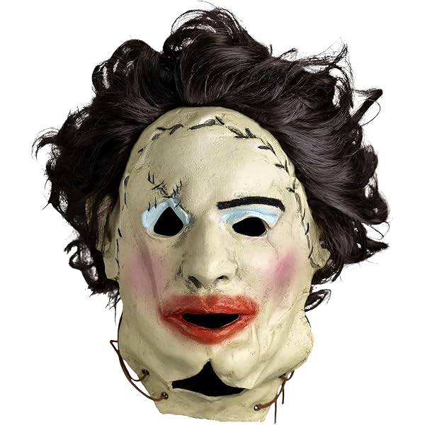 【新品未使用】悪魔のいけにえ マスク 仮面 被り物 ヘッド レザーフェイス 新品未使用】悪魔のいけにえ マスク 仮面 被り物 ヘッド レザー