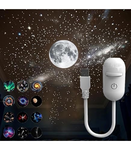 Amazon.co.jp: 2in1 星空ライト&ナイトライト【2026最新】 USB 星空