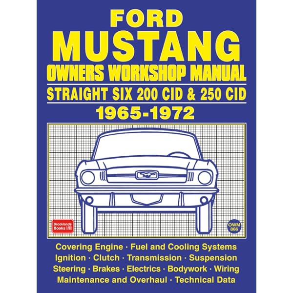 Amazon.co.jp: 1966 Mustang Owner's Manual : 本