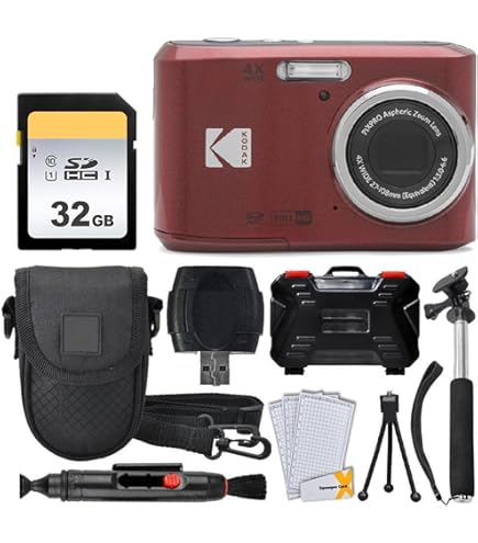 Amazon | Kodak (コダック) PIXPRO FZ45 デジタルカメラ 32GB メモリー