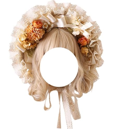 Amazon.co.jp: ロリータボンネット ボナ ボネット ヘッドドレス