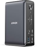 Anker PowerExpand 13-in-1 USB-C Dock ドッキングステーション 85W出力 4K対応 HDMIポート 1Gbps イーサネットポート 3.5mm オーディオジャック USB-A USB-Cポート microSD＆SDカード スロット搭載
